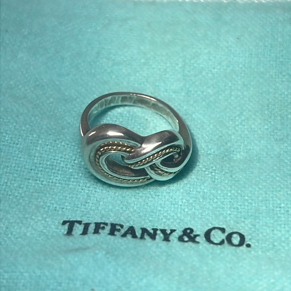 Tiffany & Co. Pretzel Ring US Size 4.75